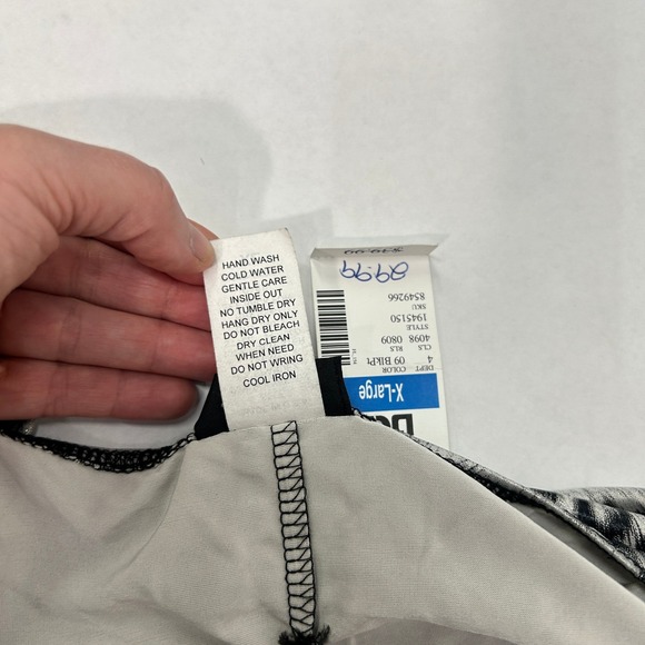 Vintage Y2K Taboo Animal Print Halter Dress XL Ruched Bodycon Club Mob Wife Glam - Picture 8 of 9